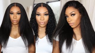 No Lace No Case!! Top Quality 13X6 Hd Invisible Lace | Curly To Straight Wig | Rpg Hair