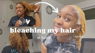 Bleaching My Hair At Home (2Nd Attempt Lol)