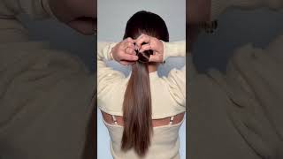 Hairstyles For Straight Hair  Part 3  #Bunhairstyle #Hairstyles