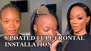 Frontal Installation | Super Flat Install | Using A Frontal And A Full Closure | Bloom It Hair