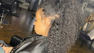 The Best Curly Hair Microlink Install | Dee Michelle