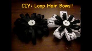 Ciy: Loop Hair Bows!!