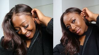 How I Customize My Lace Front Wigs (Dye It Red, Bleach Knots, Hot Comb Etc.)