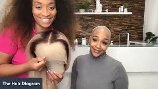 How To Install Your Blonde Swiss Lace Frontal Wig
