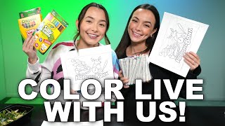 Color Live With Us! - Merrell Twins