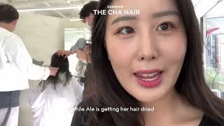 Korean Layered Cut In Gangnam / The Cha Hair / Long Layered Cut / Hair Salon Experience Seoul
