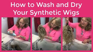 How To Wash And Dry Your Synthetic Wigs (Official Godiva'S Secret Wigs Video)