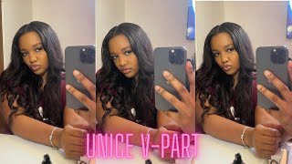 Unice V-Part Wig | Instant Natural Sew In | Leave-Out And No Leave Out Method
