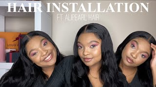This Is A Bit Of Me !!!! Alipearl Hair Installation || South African Youtuber