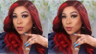 The Best Coloured Lace Closure Wig Ft Dola Hair