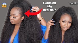  Natural Hair Heatless Style  Ditch The Salon | 5 Minute U-Part Wig Install | Ft Unice Hair