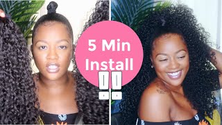 Instant 5 Min Half Up/Down Wig | Sensationnel Ud 2 & Ud 3
