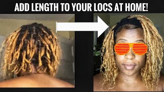 How To Add Length To Locs At Home (With Or Without Curly Ends) - Loc Extensions At Home