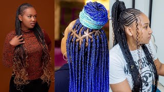 New & Latest Braids Hairstyles 2022  / Trendy Cornrows Compilation For Black Women
