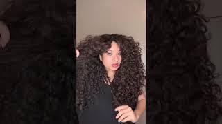 Curly Hair Routine With Oatmeal Gel
