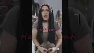Hard Front Vs Lace Front Wigs Pros & Cons | Jesse M. Simons Wig Tutorial | Hard Front Wigs #Shorts