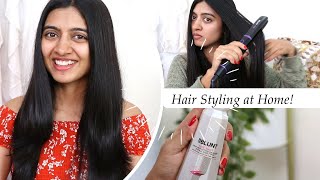 How I Get Party Ready Hair At Home | Hair Styling