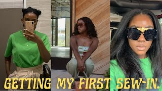 Getting My First Sew-In Install And Wear Test With Mayvenn Hair