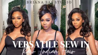 Seamless Versatile Sew In Install | Briana Sai Collection Hair