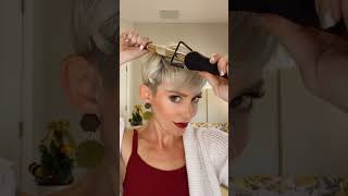 Amazing Short Curly Pixie Hairstyling Turtorial #Short #2022