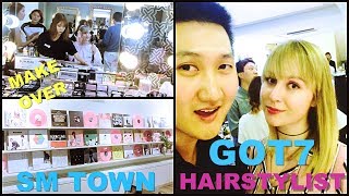 Styled By Got7 Hair Stylist + Visiting Sm Town & Smt || Korea Joa Day 7