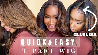 Easy Beginner Friendly | Must Have !!Tpart Balayage Wig | Ft. Unice Hair | Perfectly Colored !!!