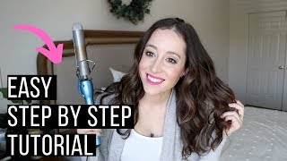 How I Curl My Hair With The Babyliss Pro Curling Iron: Easy Hair Curling Tutorial!!