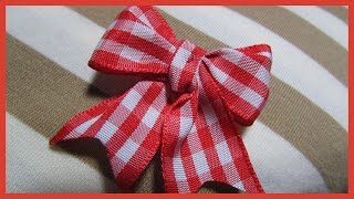 Diy- Dog Hair Bows No.9 - Free Tutorial - Simple Hair Bows For Dogs - With Subtitles