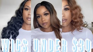 Best Synthetic Wigs Under $30/ Heraremy || Just Jada