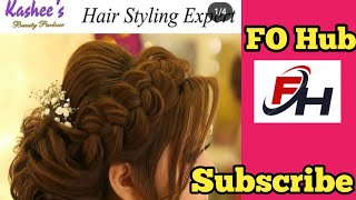 Kashee'S Hair Styling/Trending Hair Styling/Beautiful Hair Styles For Girls/Fo Hub#Hairstling#H