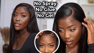 New! Completely Glueless Wig For Beginners, Zero Adhesive No Spray/Gel Ft Jessica'S Wigl Lucy B