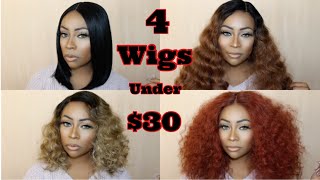 Four Synthetic Wigs Under $30!!!! | Heraremy