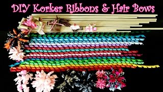 How To Make Korker Ribbons And Hair Bows   Easy Diy Tutorial