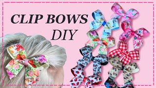 How To Make A Hair Clip Bow | How To Make A Hair Bow Tutorial