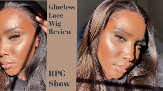 Easy Effortless Wig Install & Review | Glueless | No Plucking Needed! Rpg Show