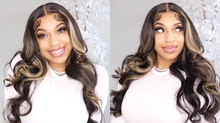 The Perfect Highlight Wig For The Fall Season! Ft Unice Hair