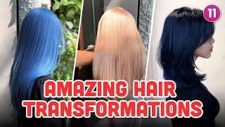 Mind Blowing By These Hair Color Transformations - Must Try Hairstyle 2022 #11