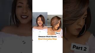 Top 3 Amazon Synthetic Lace Front Wigs | Short Everyday Wigs You Need To Try