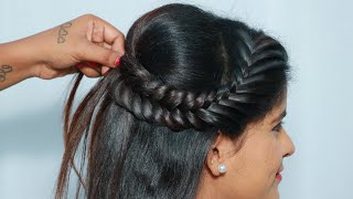 2 Quick Open Hairstyle For Wedding | Easy & Beautiful Hairstyle | Hairstyles 2022