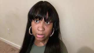 Affordable Amazon Wig Under 100$  #Amazon #Wigreview  #Wigwithbang