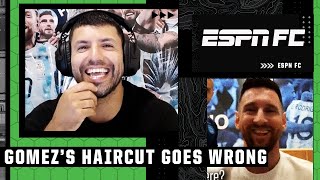 Aguero & Messi Can'T Handle Papu Gomez'S Terrible Haircut  | Espn Fc Daily