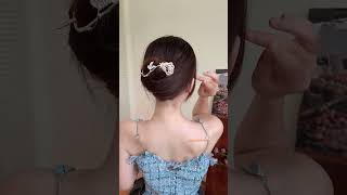 Korean Rose Hair Clip  Subscribe For More  #Shorts #Korean #Viralshorts