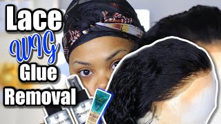 How To Remove Lace Wig Glue Or Adhesive & Maintain Your Wig Wash Day!