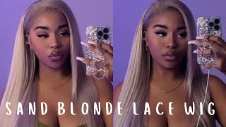 *Updated* Perfect Ash/Sand Blonde Color On 613 Lace Wig Using Wella Color Ft. Yolissa Hair
