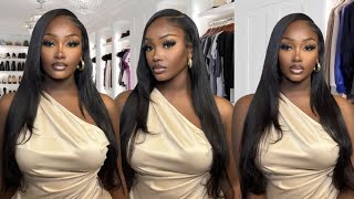 This Natural V-Part Wig Looks Like A Sew-In! Ft. Beautyforever Hair