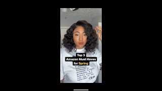 Best Affordable Synthetic Lace Front Wigs + Amazon Must Haves For Spring 2022