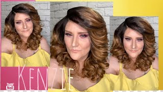 Classic!!|Zury Sis Byd Kenzie Wig Review|Synthetic|Sombre Rt27/30|Ebonyline.Com|Moon Part