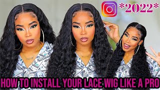 Step By Step Lace Front Wig Install Feat. Wiggins Hair
