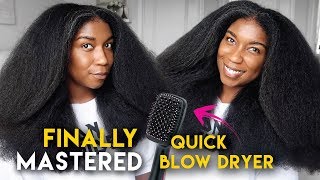 I'M Obsessed!! My Quick Blow Out Routine Using Revlon Salon One Step Hair Dryer Brush