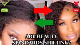 The New Standard For Natural Wigs! Realistic Kinky Curly Edges |  Ilikehair